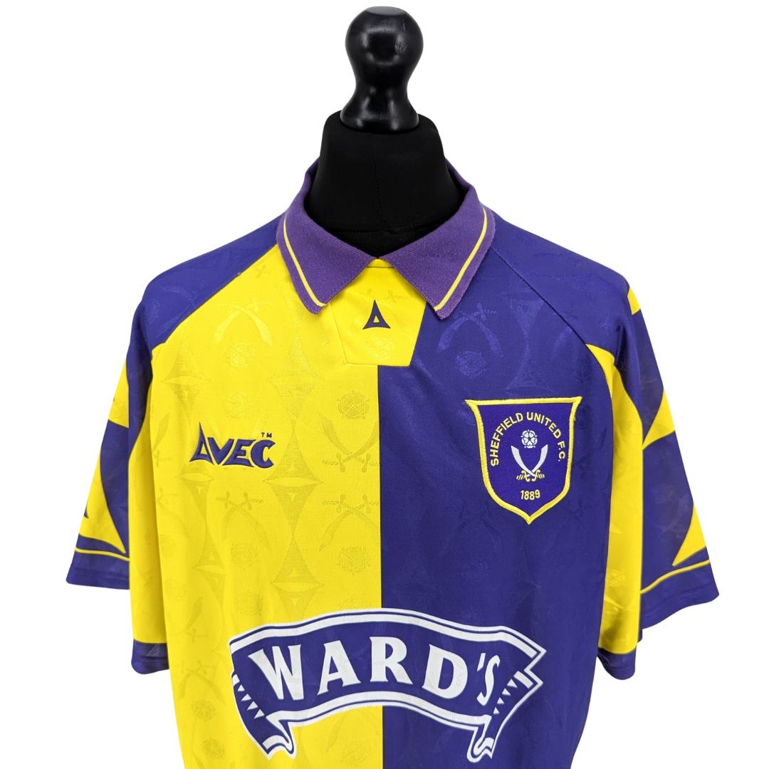 Sheffield United away football shirt 1995/96