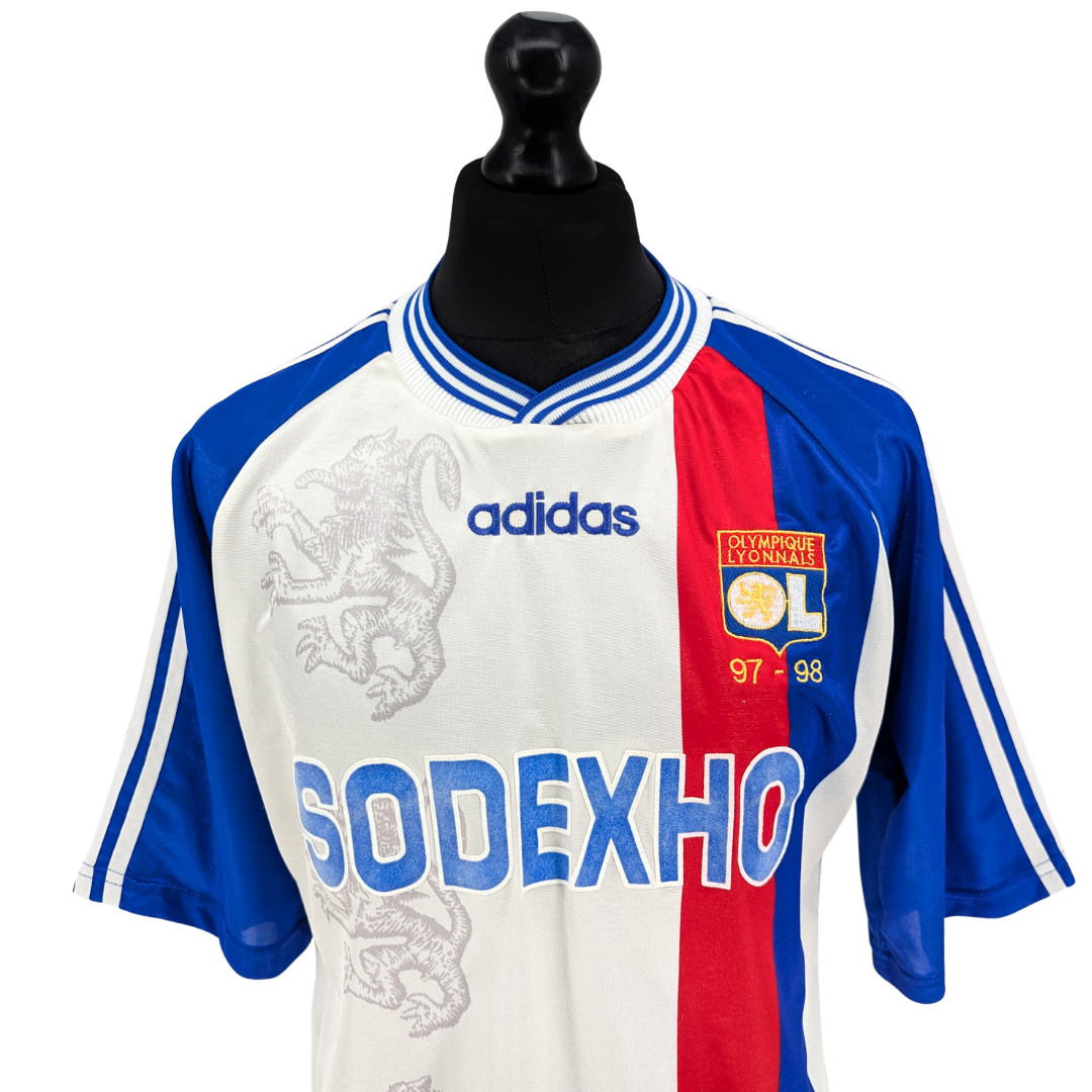 Lyon home football shirt 1996/98