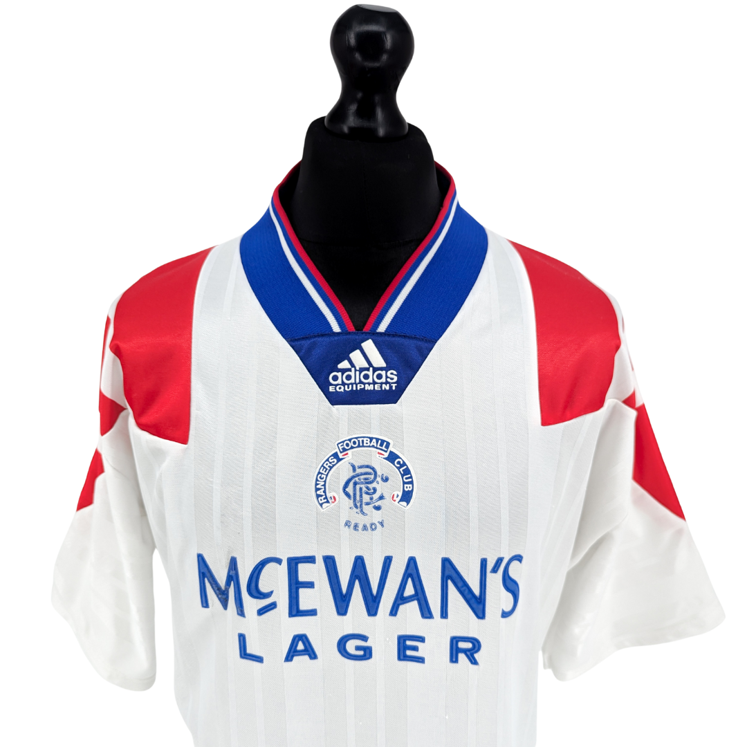 Rangers away football shirt 1992/94