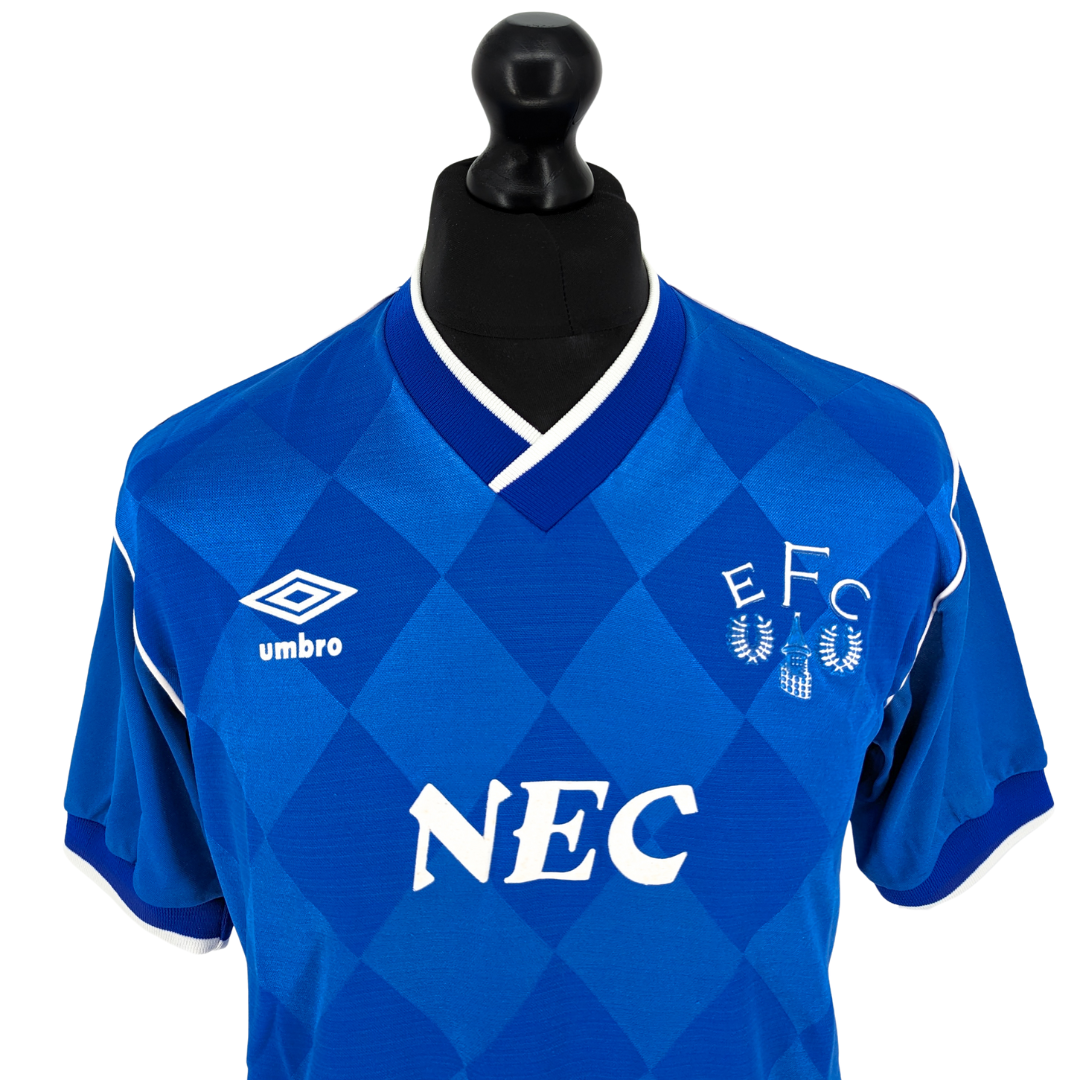 Everton home football shirt 1986/89