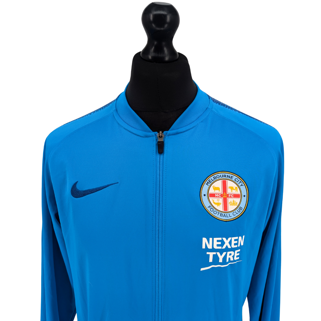 Melbourne City presentation football jacket 2018/19