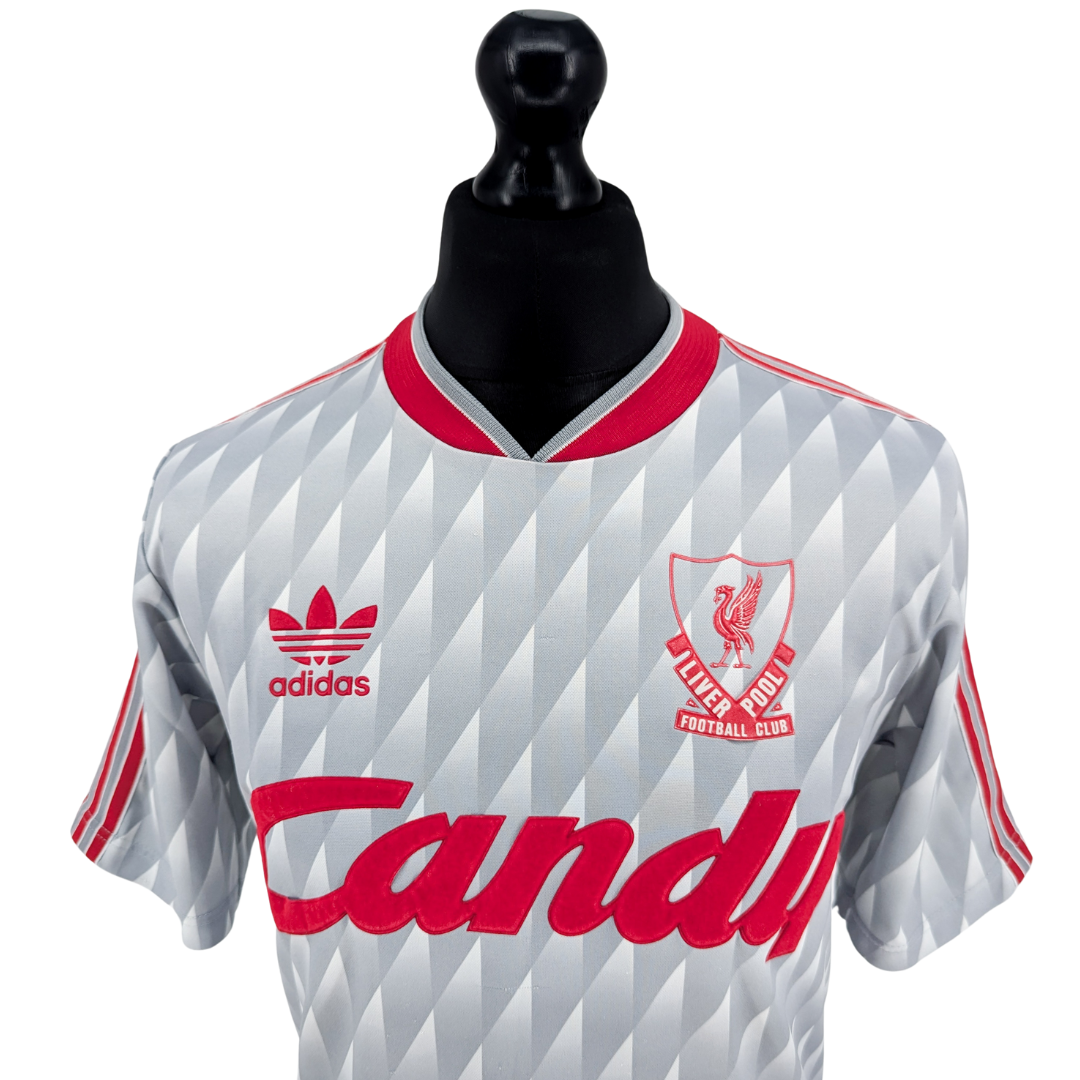 Liverpool away football shirt 1989/91