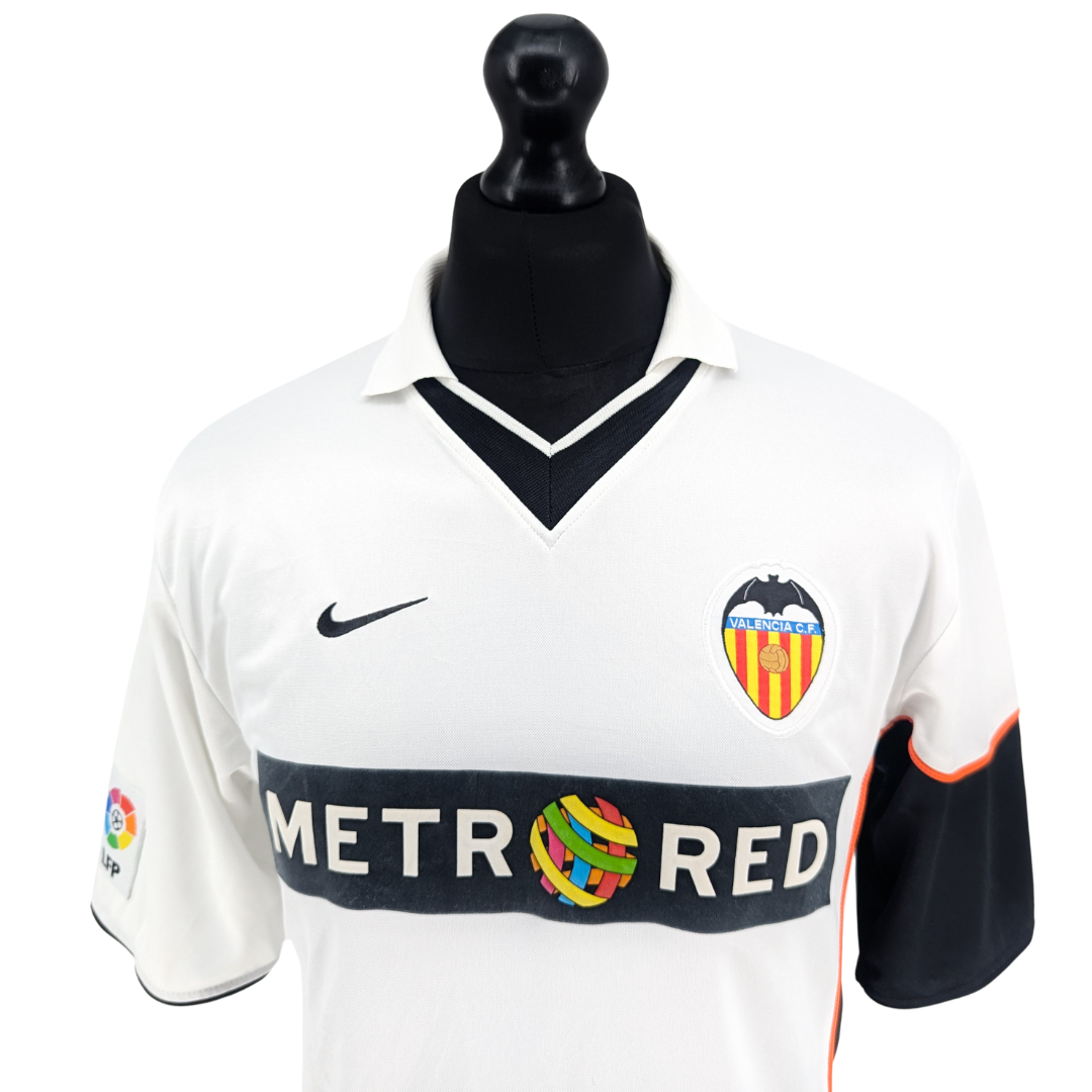 Valencia home football shirt 2001/02