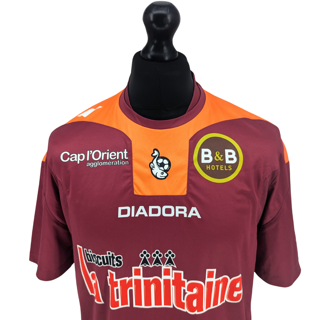 Lorient alternate football shirt 2009/10