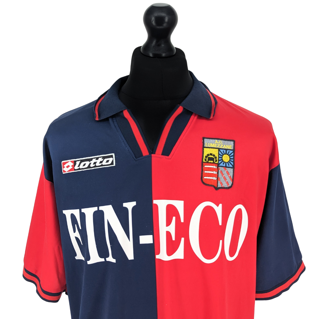 Lumezzane home football shirt 1999/00