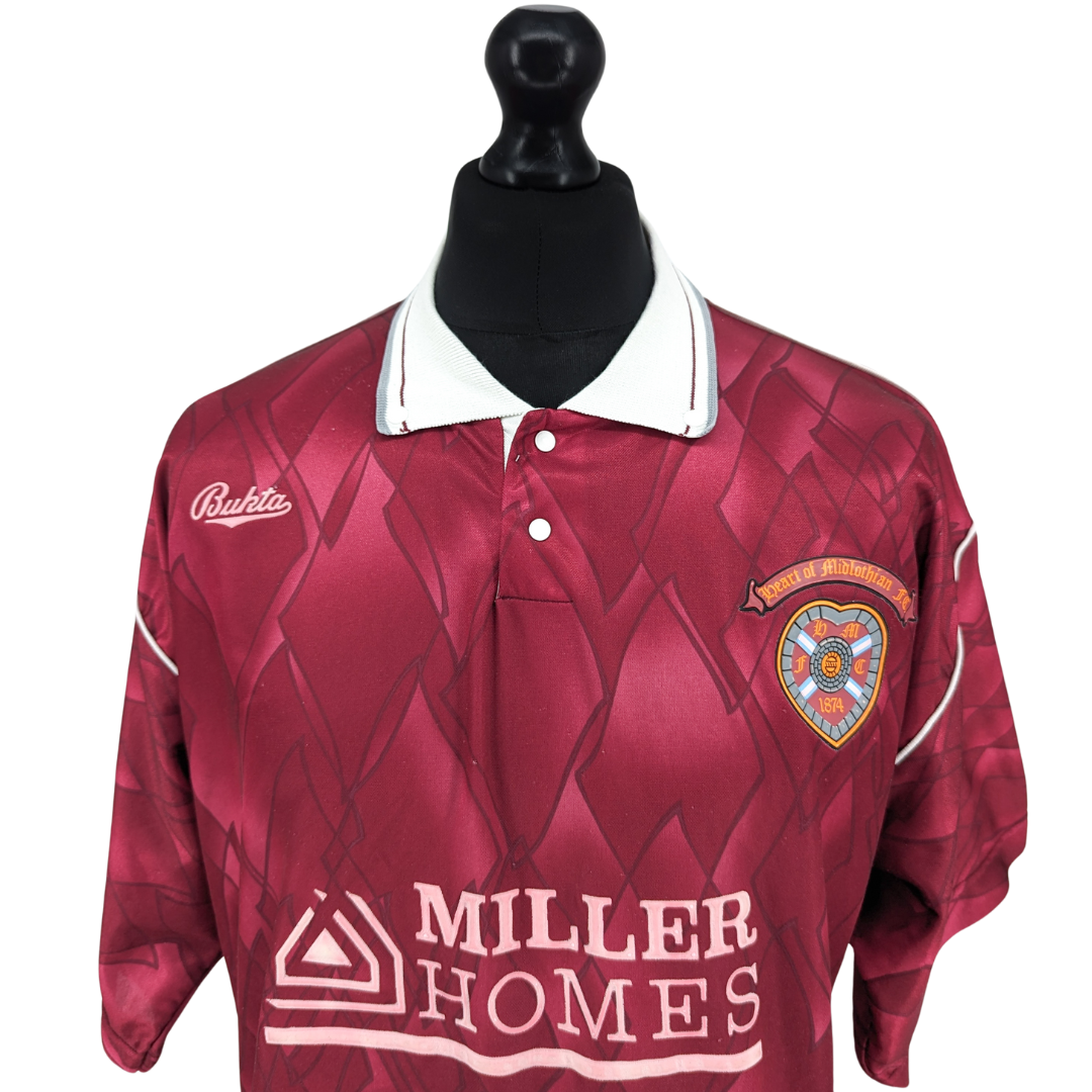 Heart of Midlothian home football shirt 1990/91