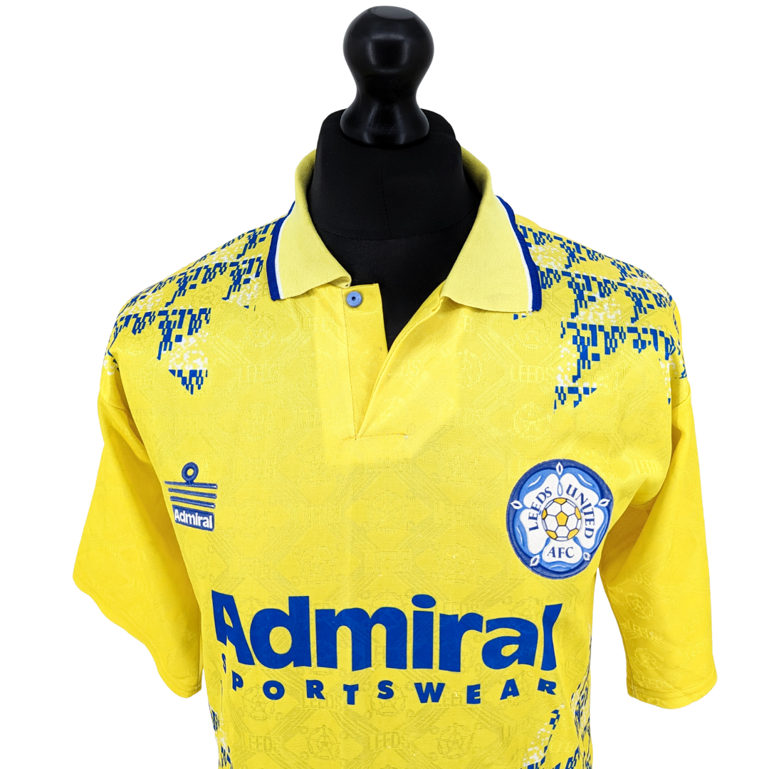 Leeds United away football shirt 1992/93