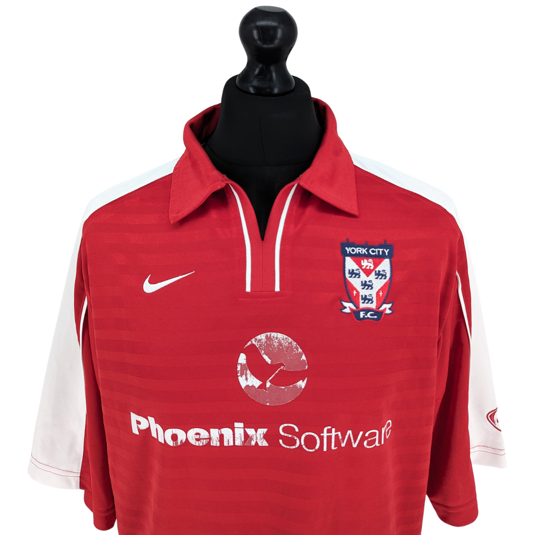 York City home football shirt 2004/06