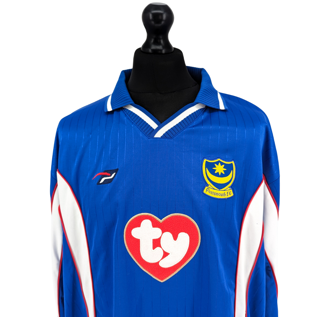 Portsmouth home football shirt 2002/03