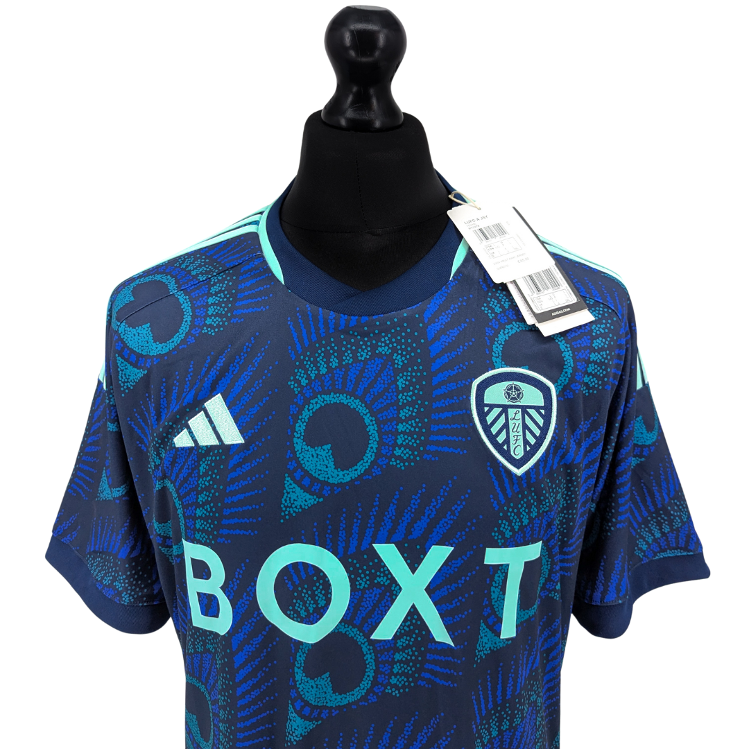 Leeds United away football shirt 2023/24