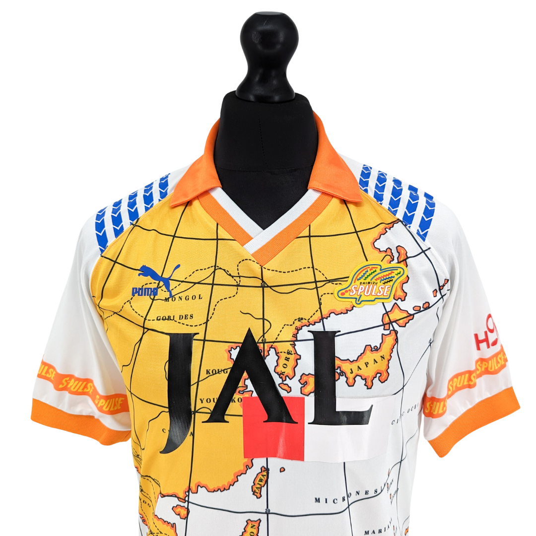 Shimizu S-Pulse cup away football shirt 1992/96