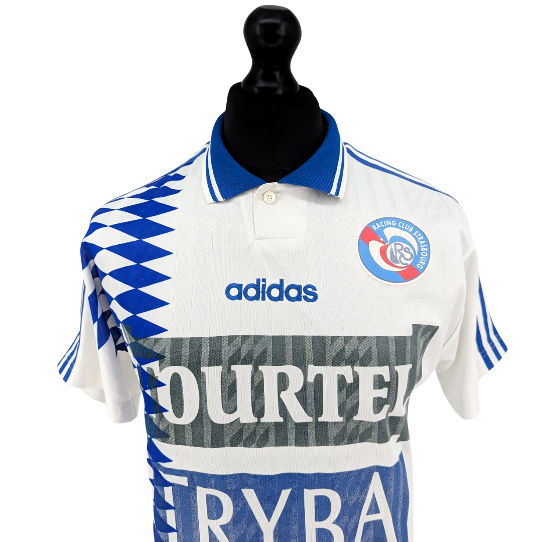 RC Strasbourg away football shirt 1994/96