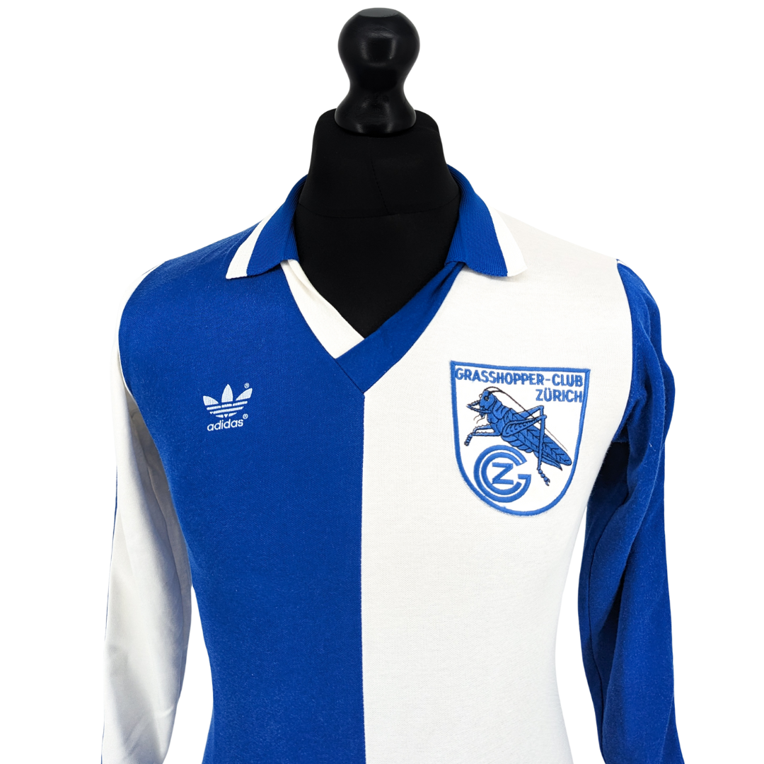 Grasshopper Club Zürich home football shirt 1981/84