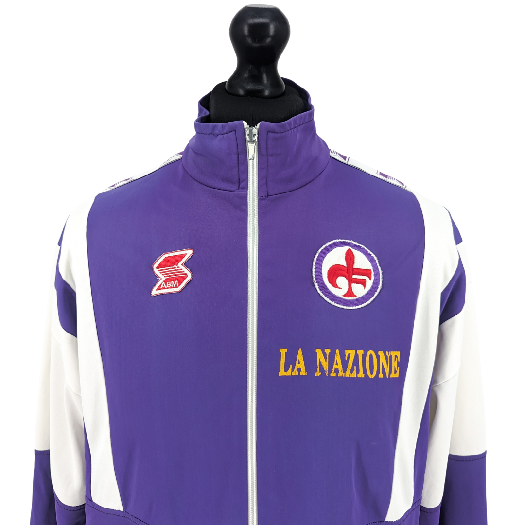 Fiorentina training football jacket 1990/91