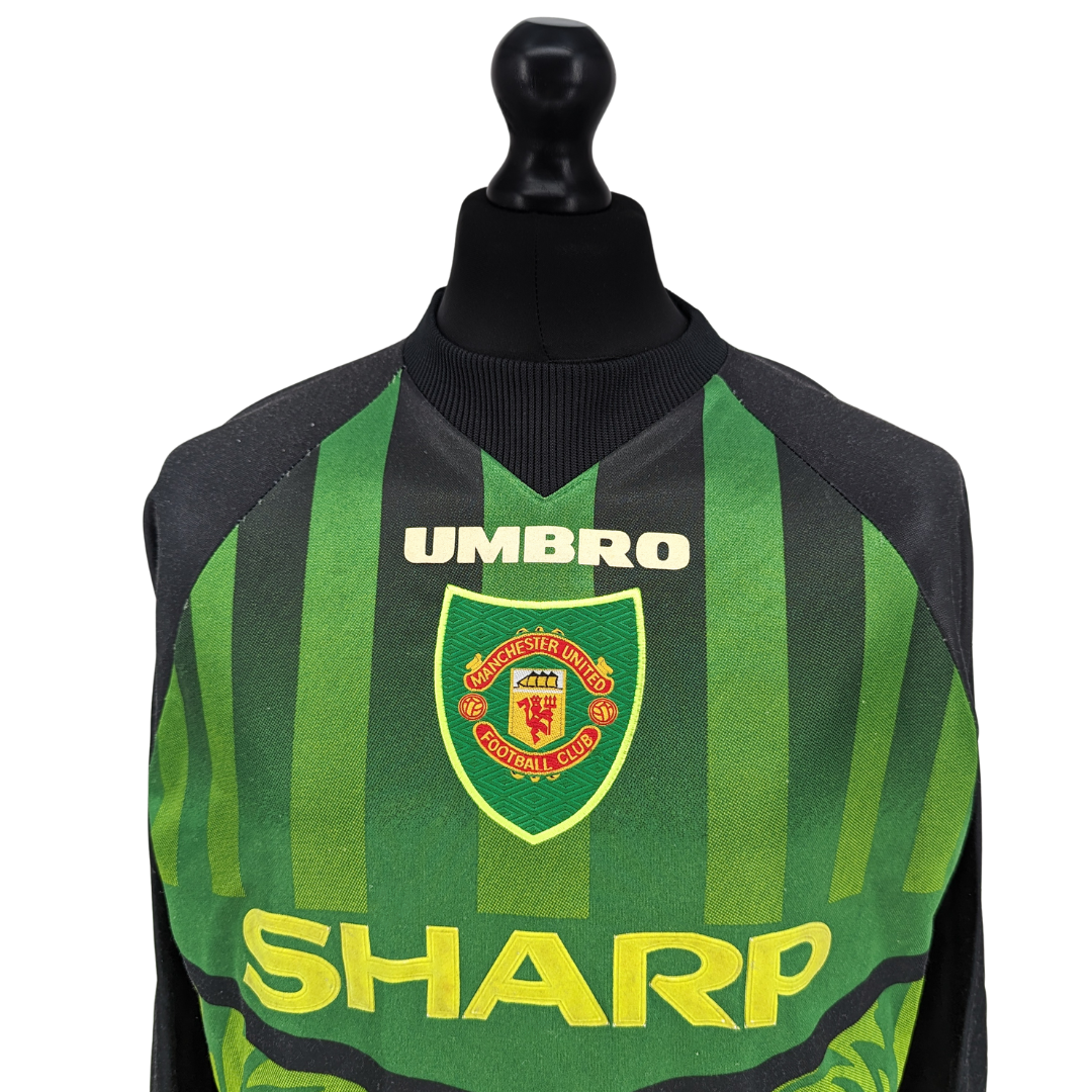 Manchester United goalkeeper football shirt 1997/98