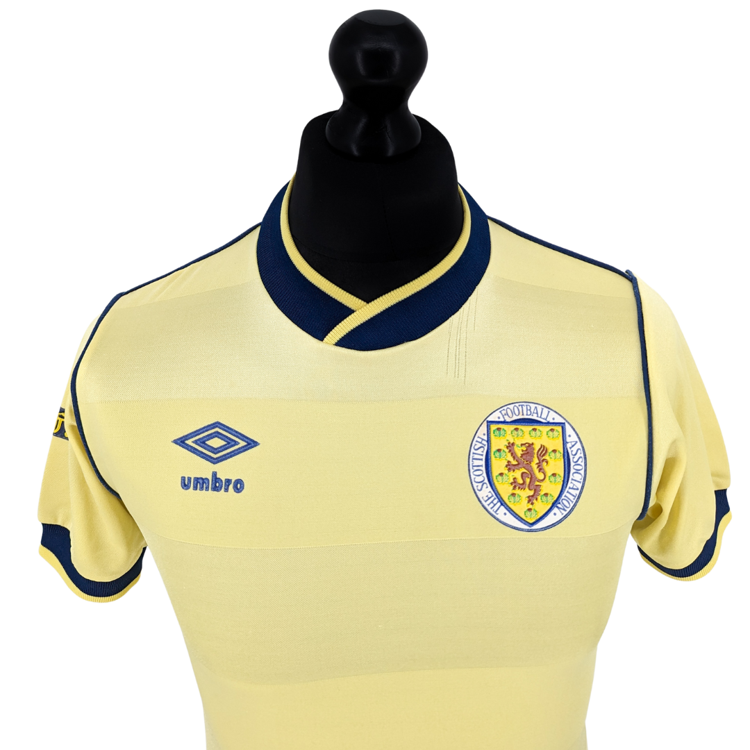 Scotland away football shirt 1985/88