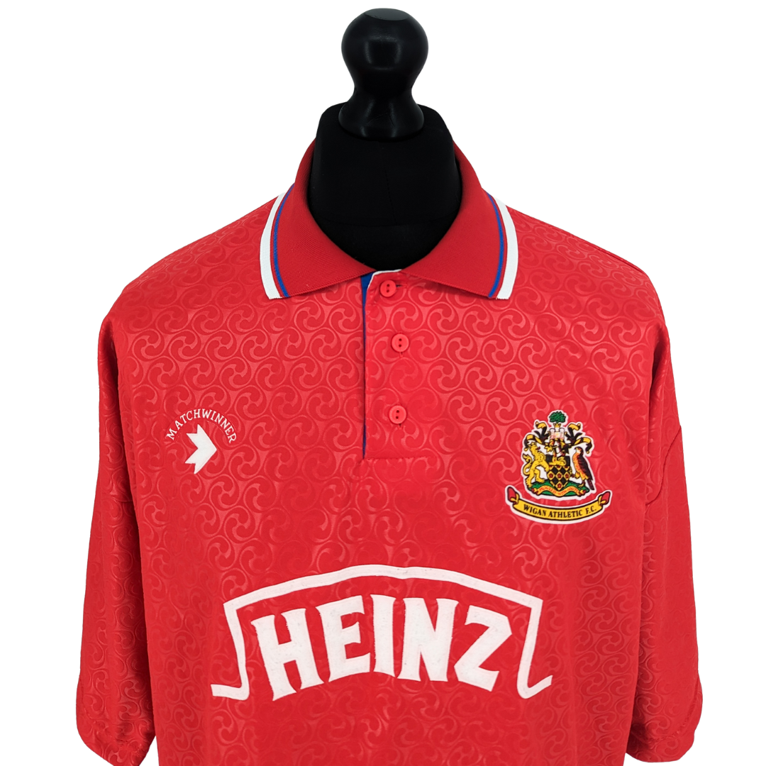 Wigan Athletic away football shirt 1991/93