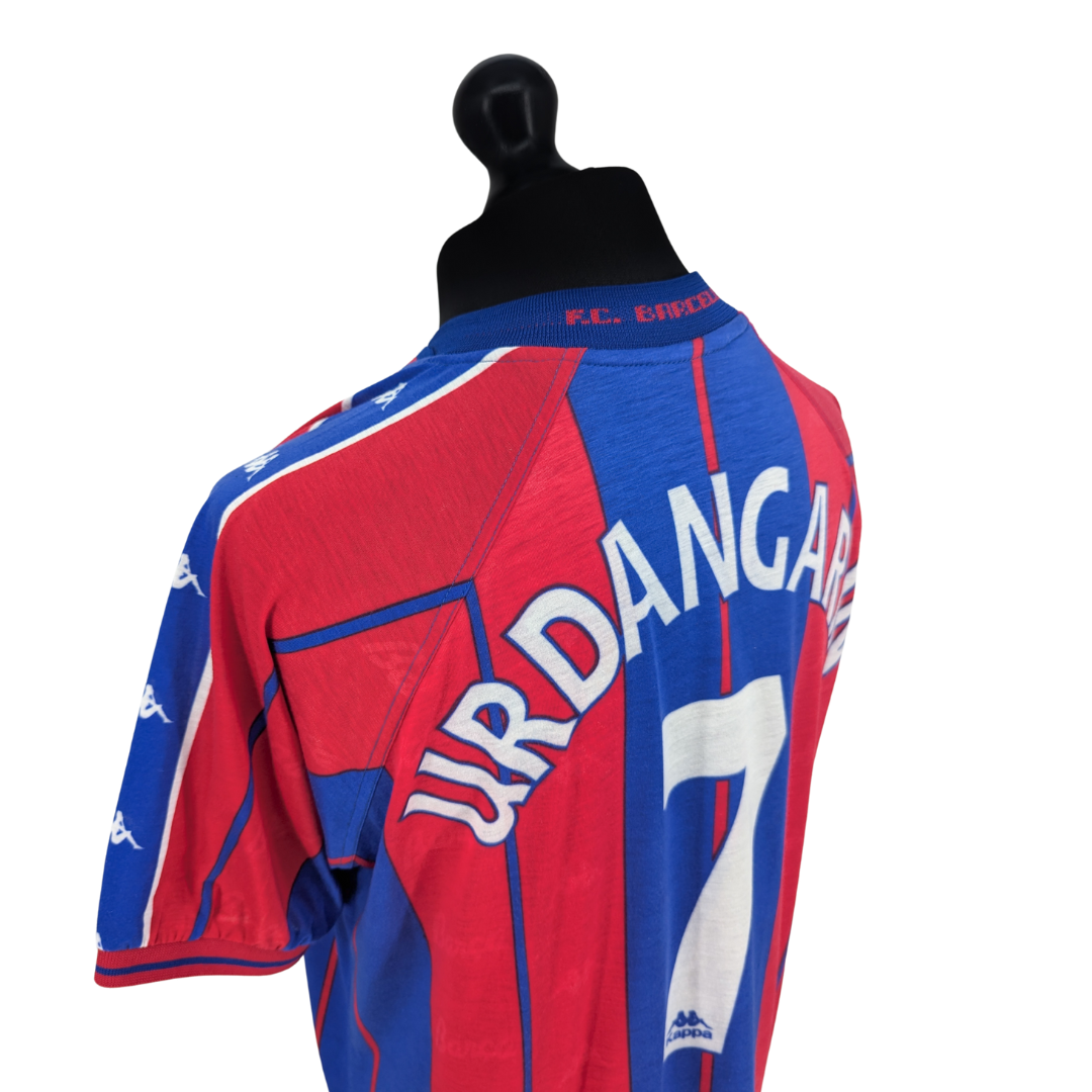 Barcelona home handball shirt 1997/98