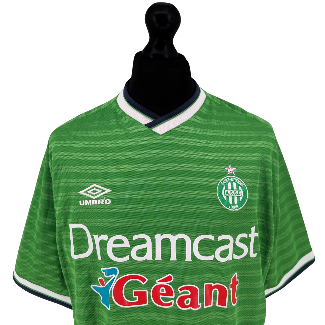 Saint Etienne home football shirt 2000/01
