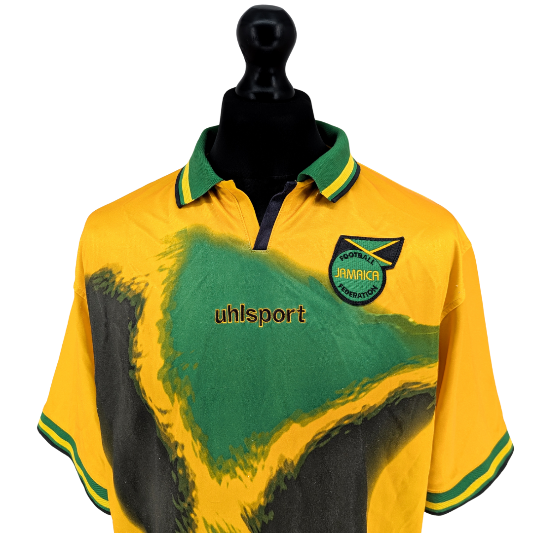 Jamaica home football shirt 2002/03