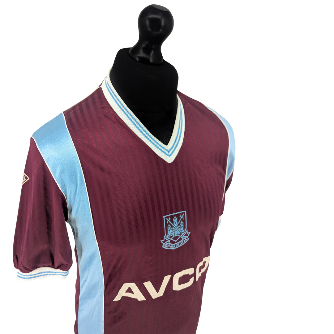 West Ham United home football shirt 1987/89 - (M)