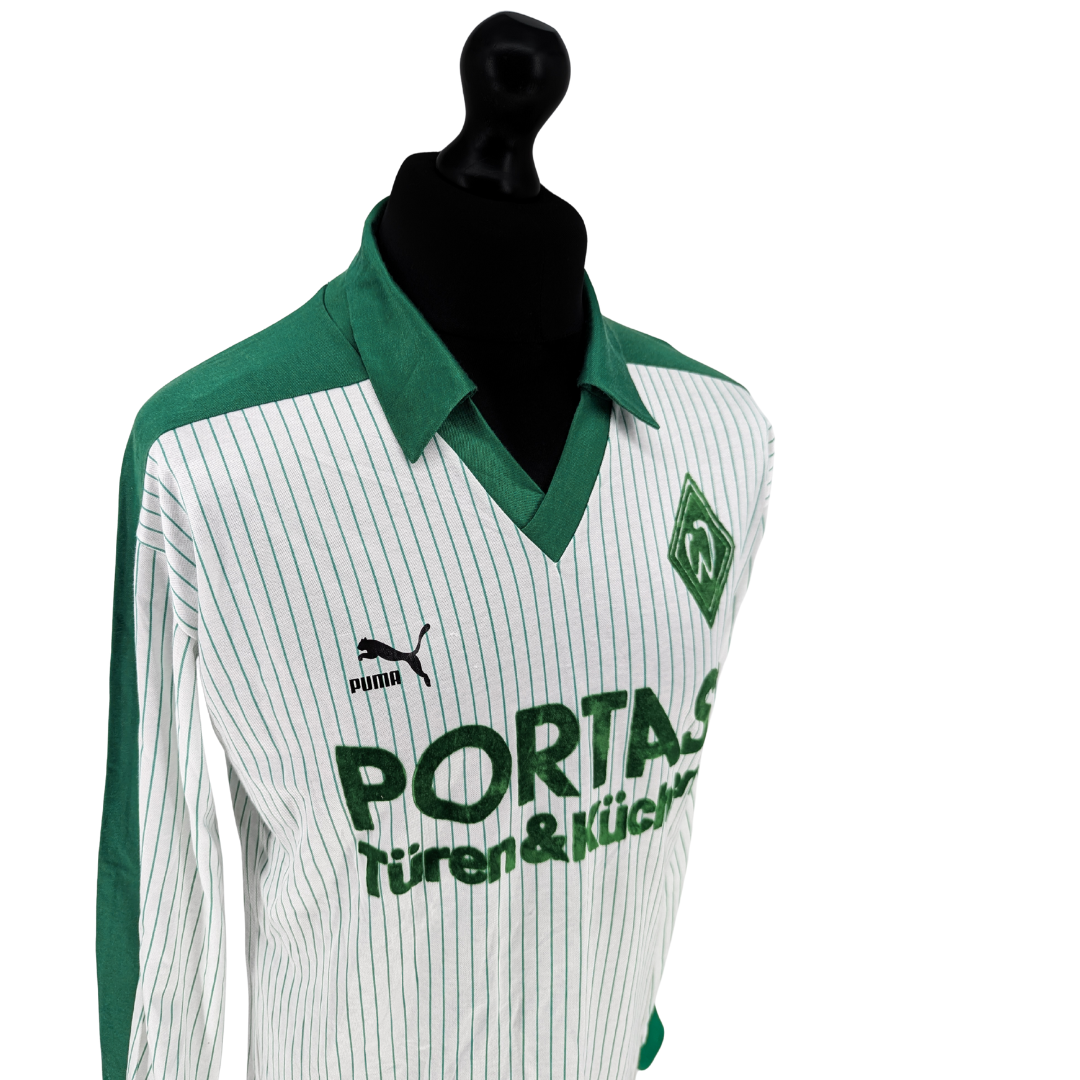 Werder Bremen home football shirt 1986/87 - (L)