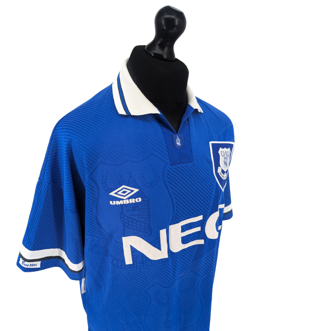 Everton home football shirt 1993/95 - (XL)