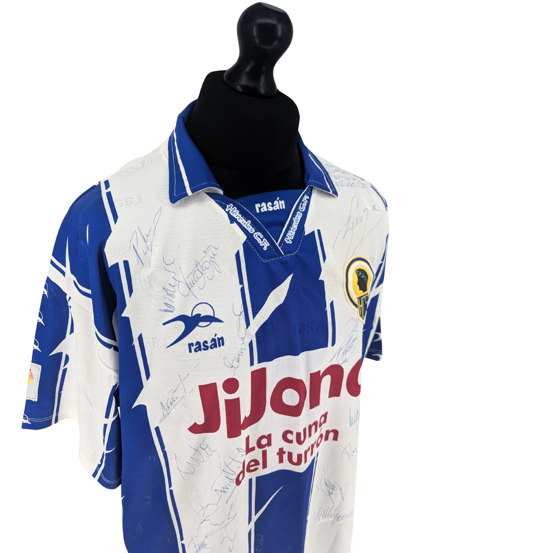 Hercules signed home football shirt 1996/97 - (XXL)