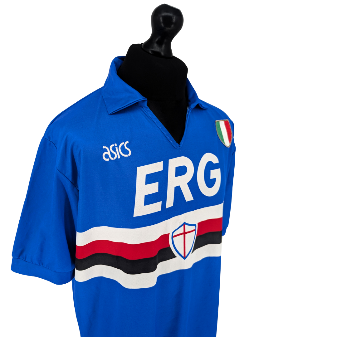 Sampdoria home football shirt 1991/92 - (XXL)