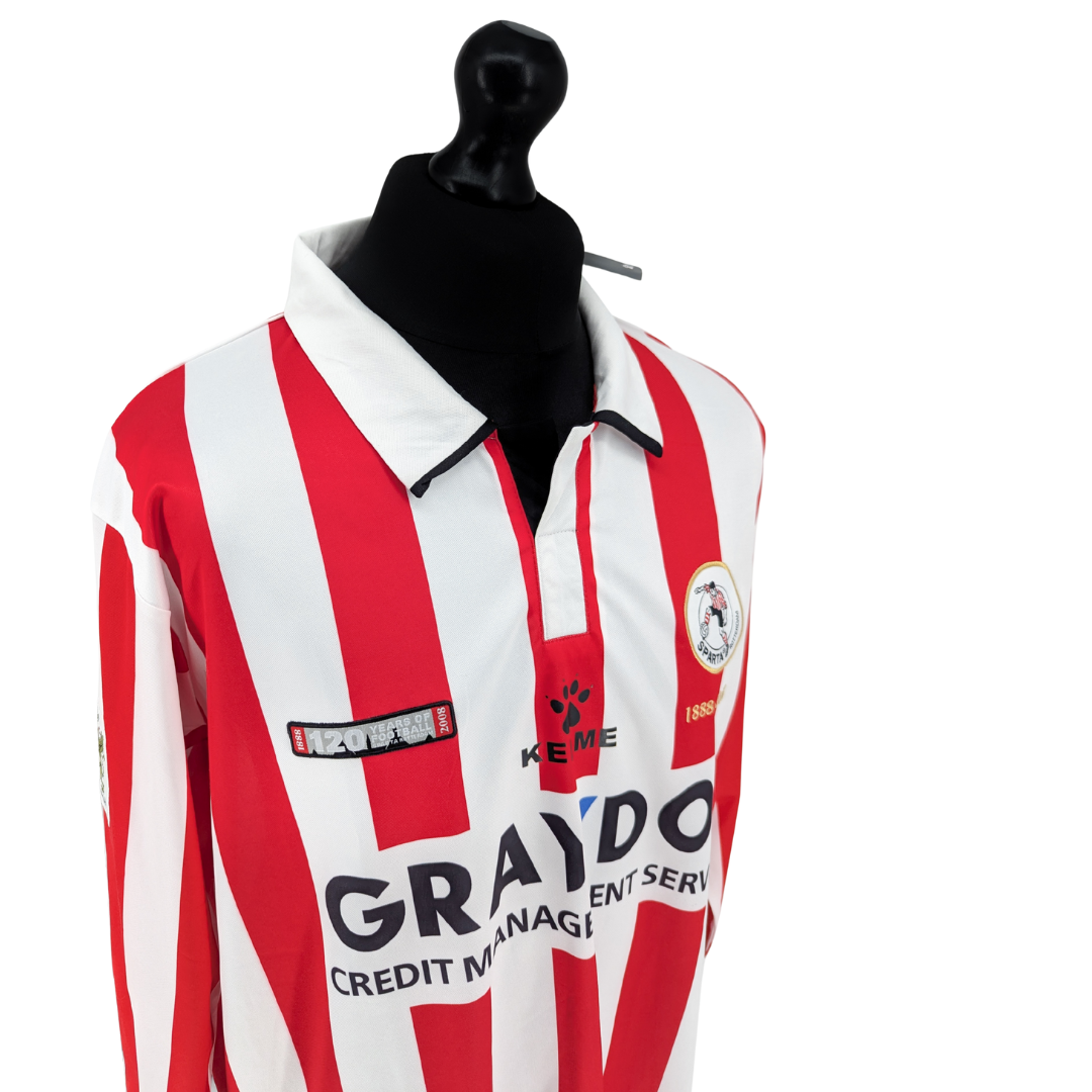Sparta Rotterdam home football shirt 2008/09 - (XXL)
