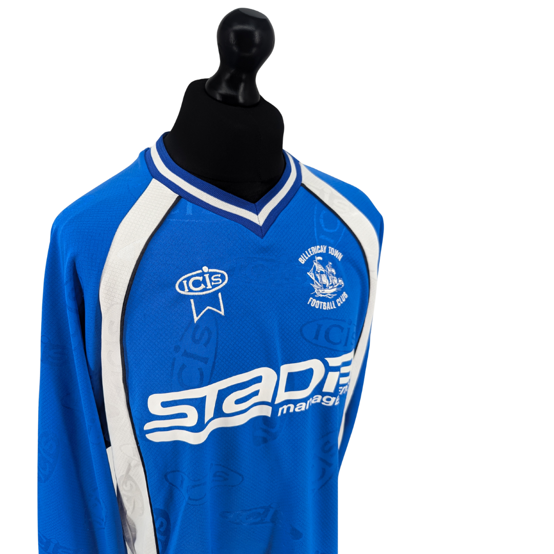 Billericay Town home football shirt 2003/04 - (L)