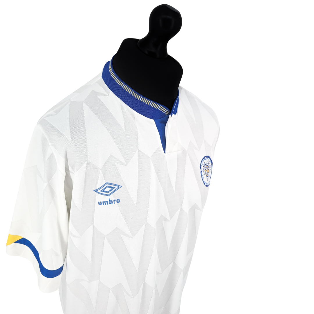 Leeds United home football shirt 1990/92 - (XL)
