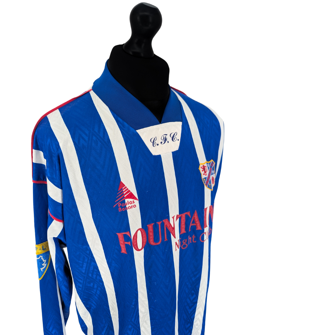 Cowdenbeath home football shirt 1995/96 - (XL)