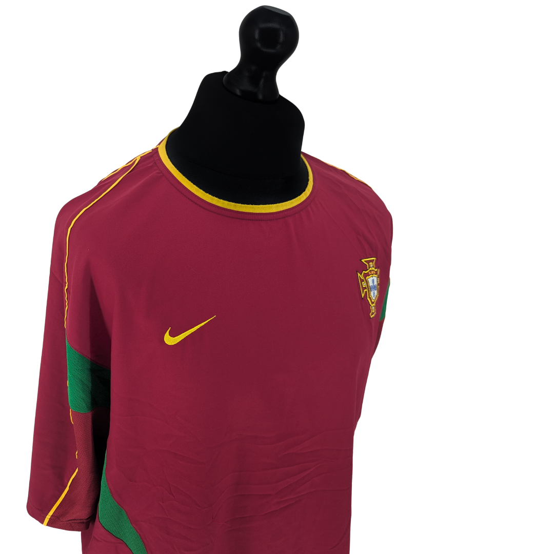 Portugal home football shirt 2002/04 - (XL)