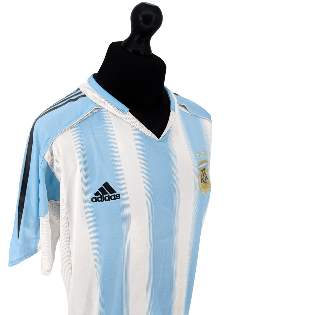 Argentina home football shirt 2004/05 - (XL)