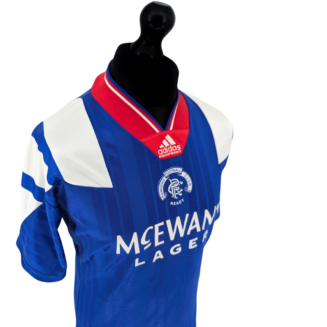 Rangers home football shirt 1992/94 - (M)