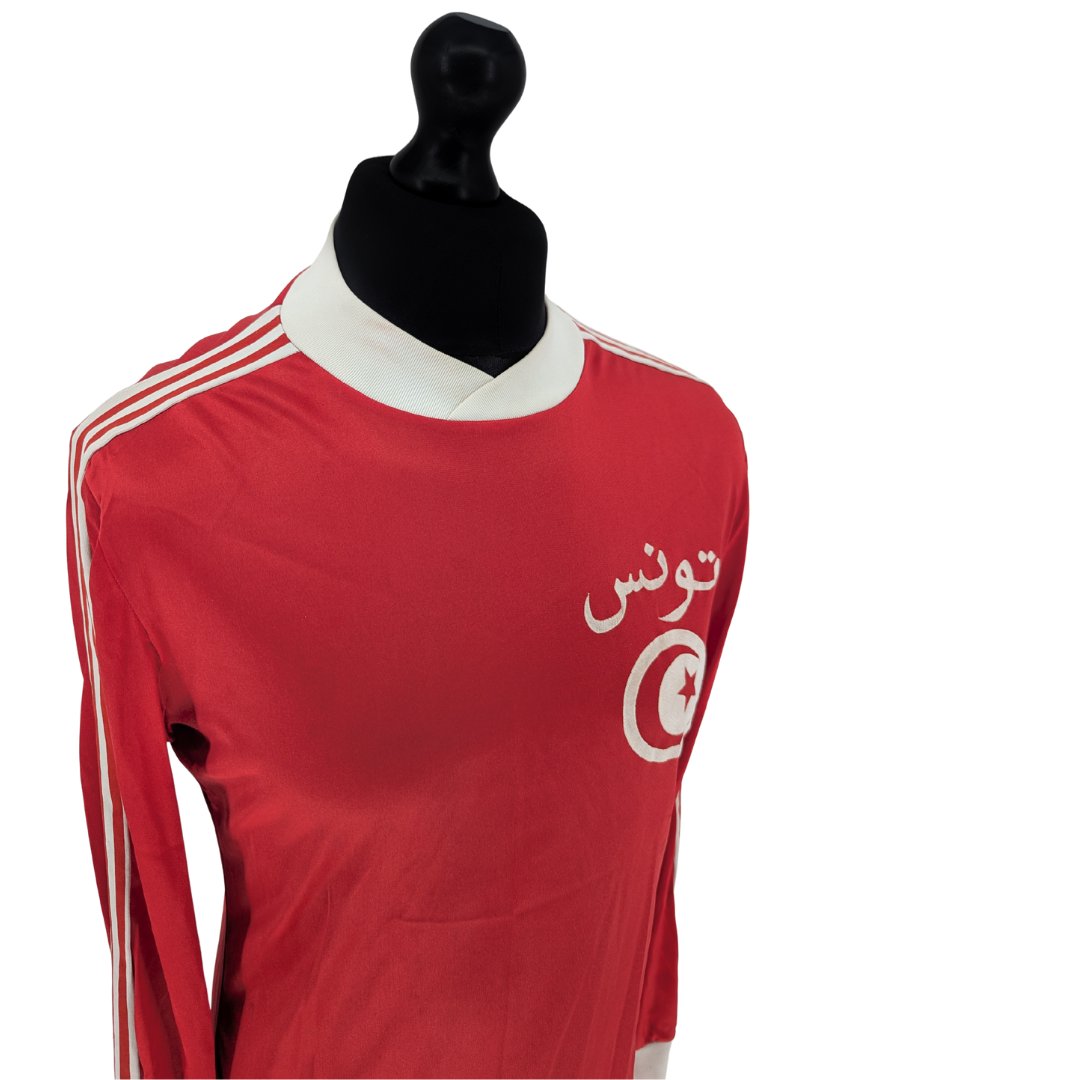 Tunisia home football shirt 1977/78 - (L)