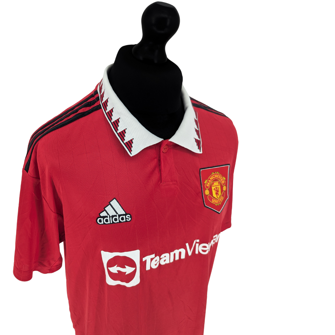 Manchester United home football shirt 2022/23 - (XL)