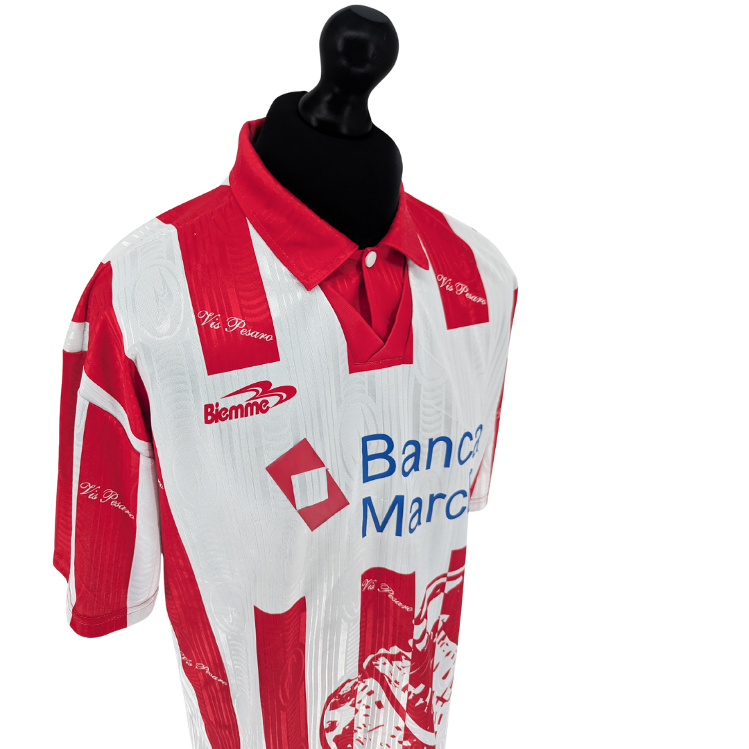 Vis Pesaro home football shirt 2001/02 - (XL)