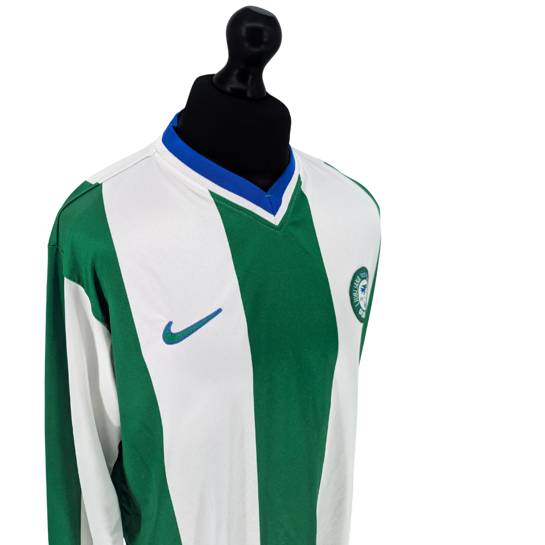 Olimpija Ljubljana home football shirt 1999/00 - (XL)