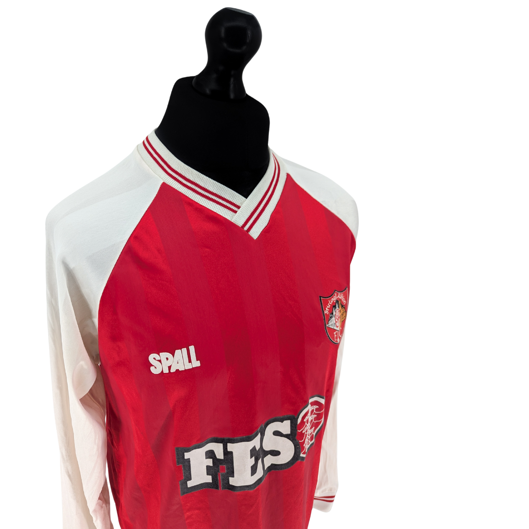 Stirling Albion home football shirt 1998/90 - (L)