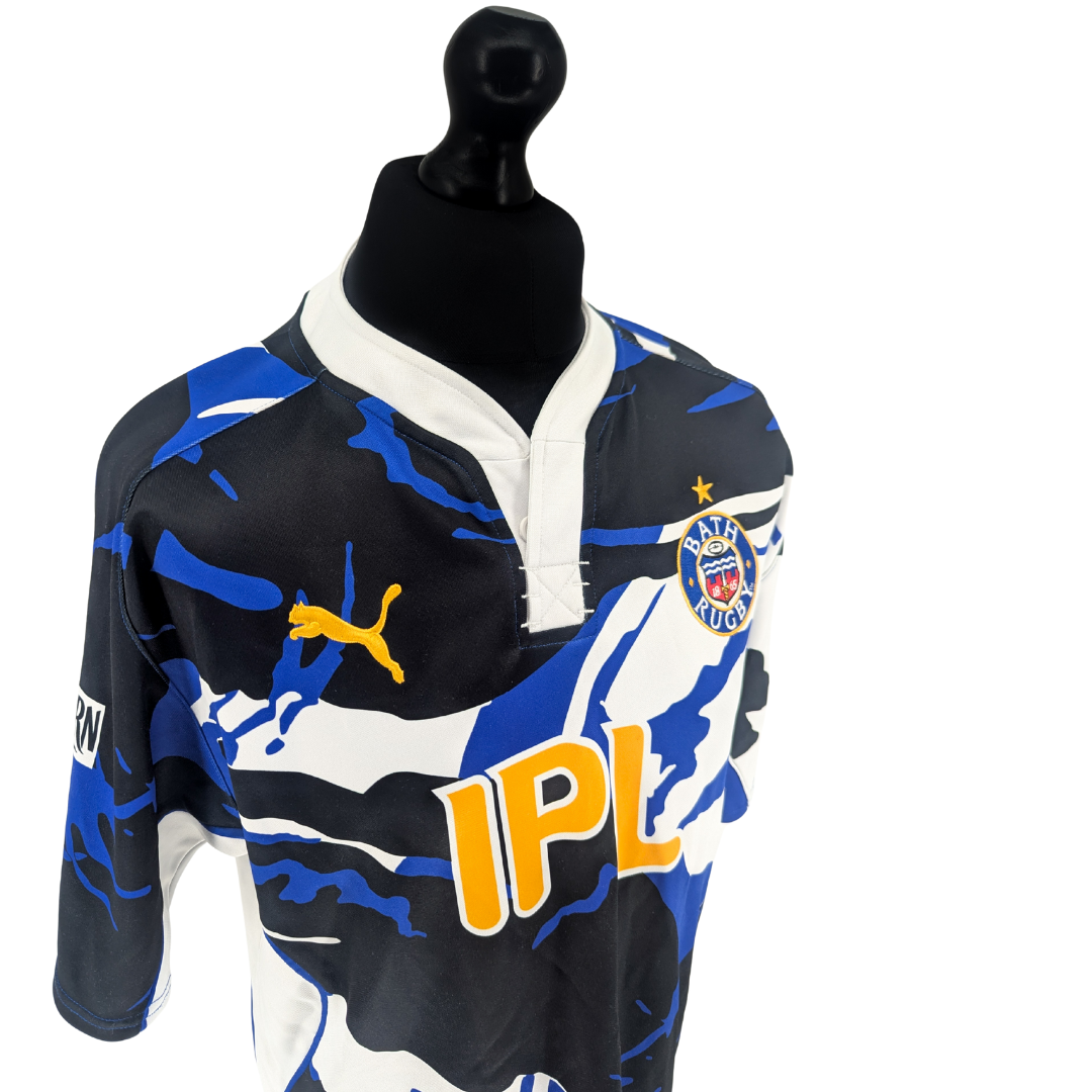 Bath home rugby home shirt 2009/10 - (L)