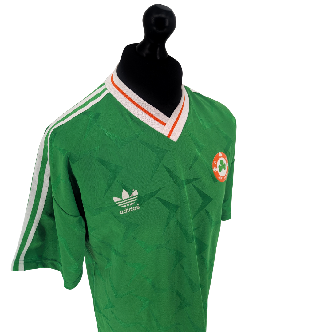 Ireland home football shirt 1990/92 - (L)
