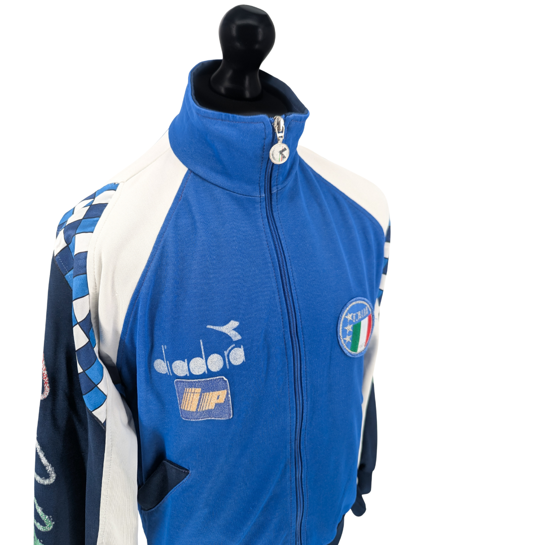 Italy training football jacket 1990/92 - (M)