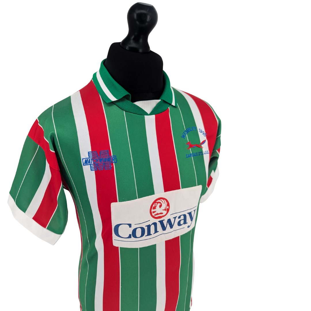 Carlisle United 'Wembley' away football shirt 1995 - (S)