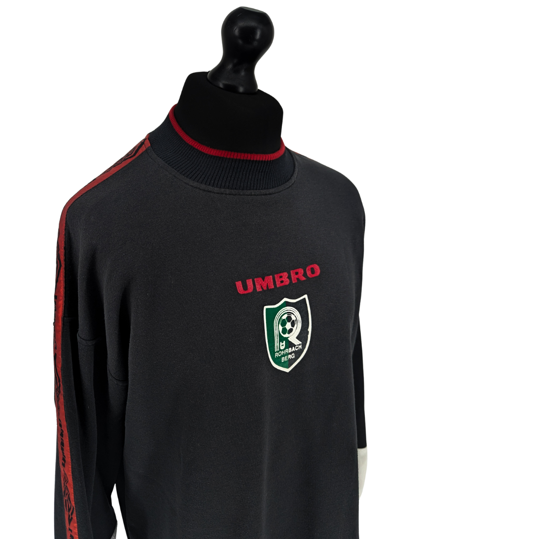 Union Rohrbach/Berg training football sweatshirt 1998/99 - (XL)