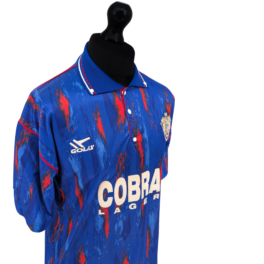 Stockport County home football shirt 1991/92 - (M)
