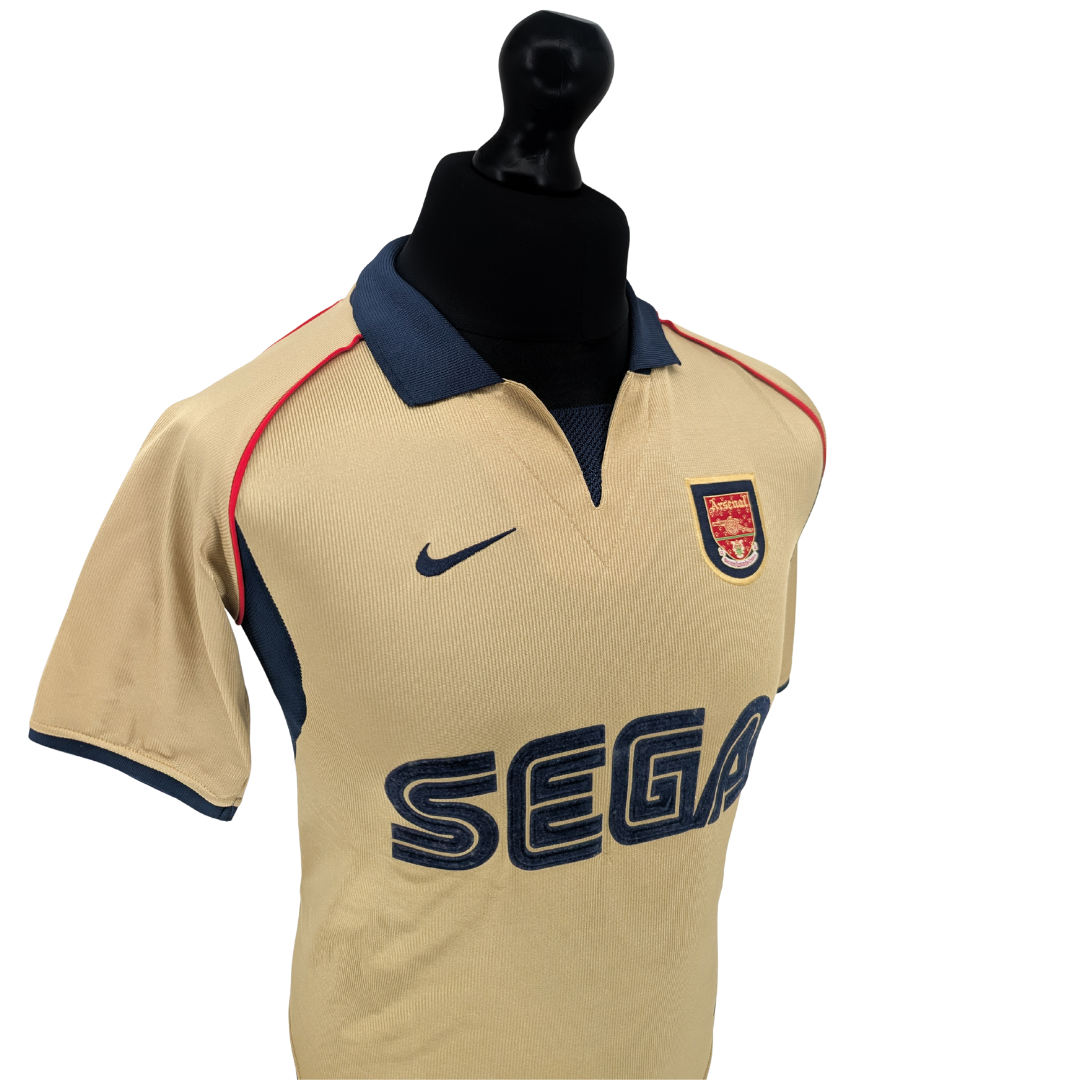Arsenal away football shirt 2001/02 - (YL)