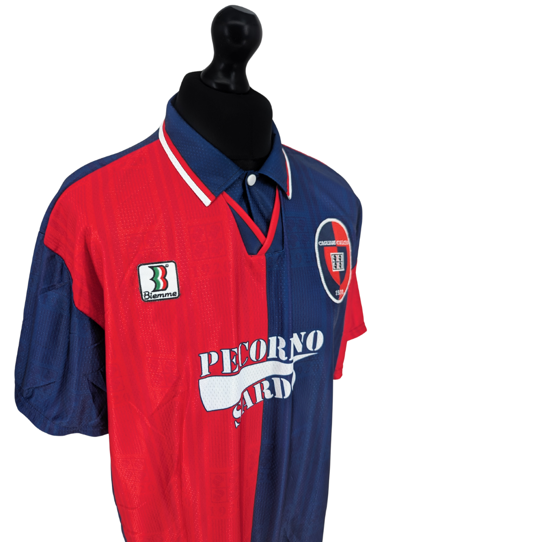 Cagliari home football shirt 1998/99 - (XL)