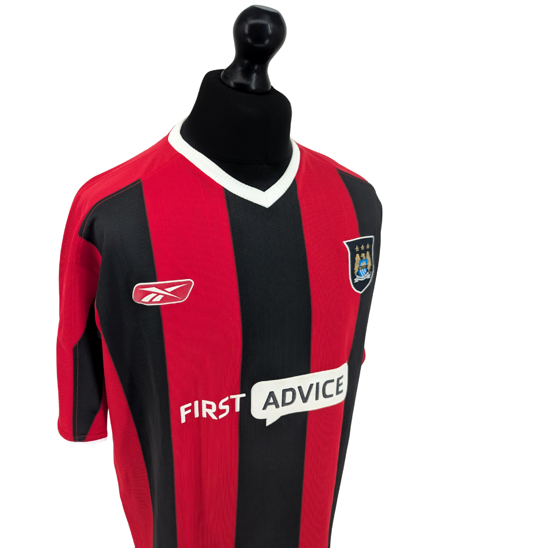 Manchester City away football shirt 2003/05 - (XXL)